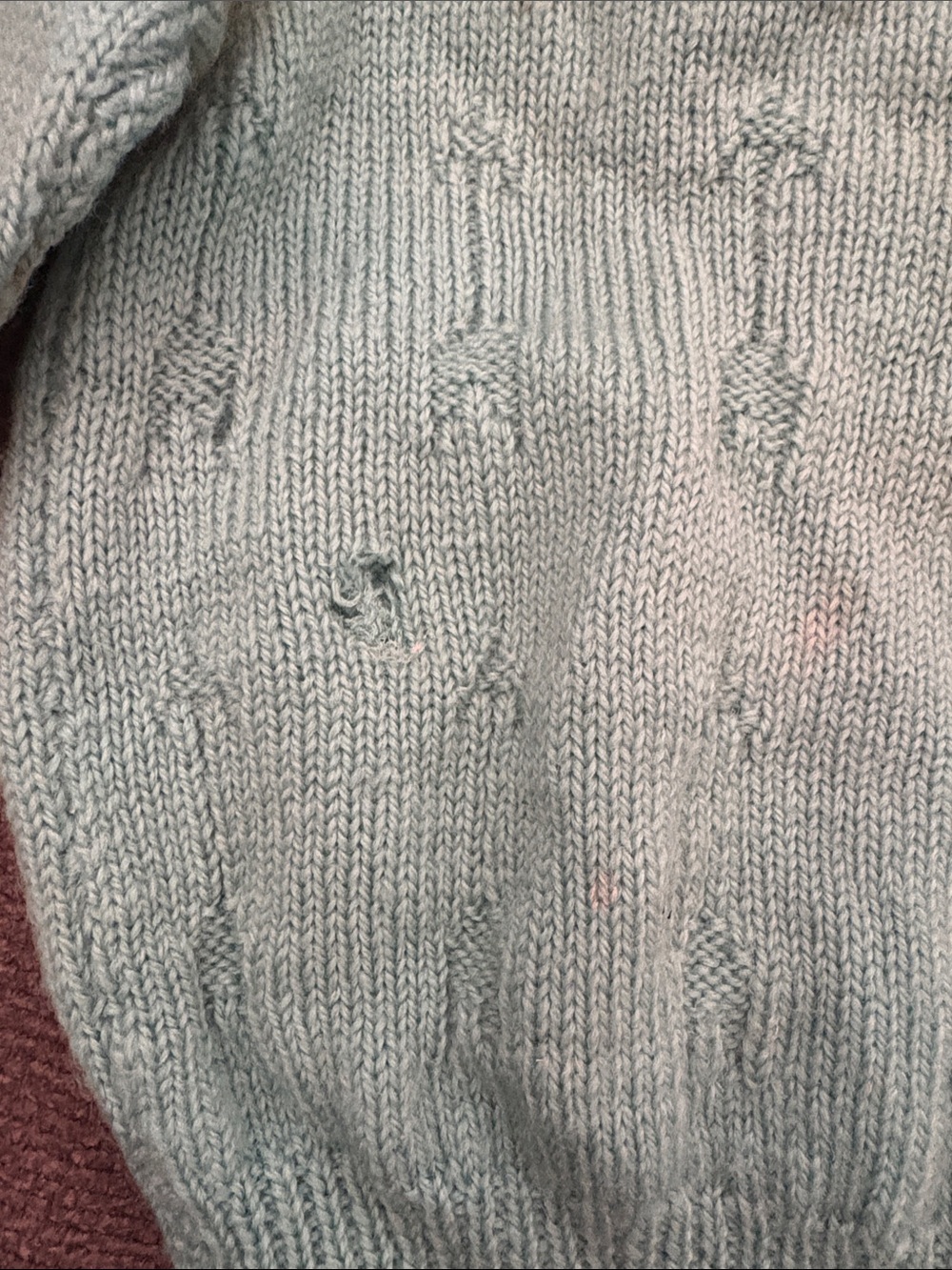 1930’s Handmade Sweater with Ducks - Picture 2 of 2